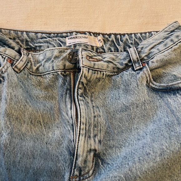 Garage 90s Denim Distressed wide leg jeans - Picture 3 of 3